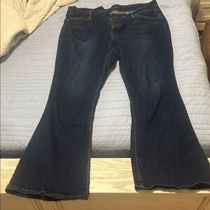 YMI Dark Blue Flare Jeans